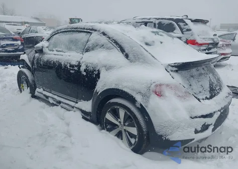 2017 Volkswagen Beetle 1.8T Dune z USA, uszkodzony, nr VIN 3VWS17AT7HM616047